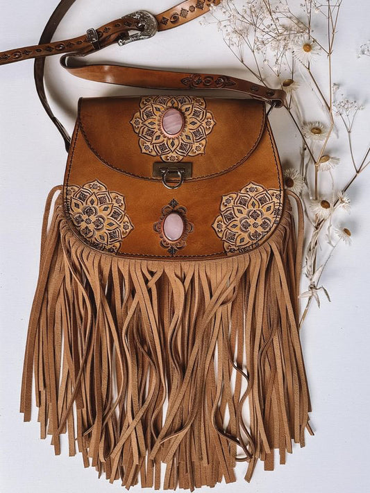 Wild Wanderer Festival/Boho Leather Bag