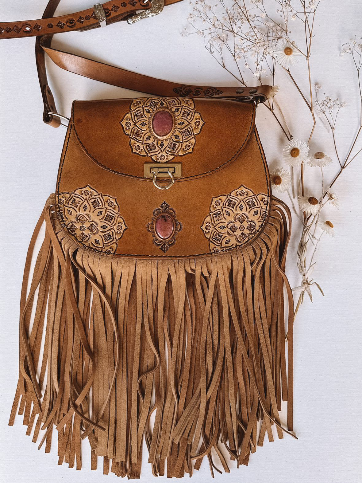 Wild Wanderer Festival/Boho Leather Bag