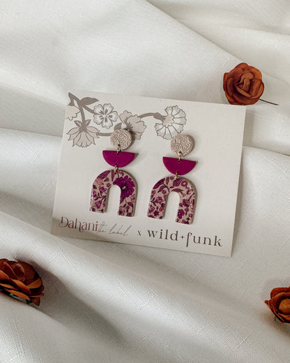 Pink Sands Statement Earrings