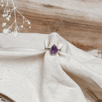 Amethyst Gemstone Ring ~ Size 6