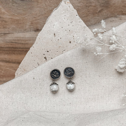 Chakra Gemstone Drop Earrings