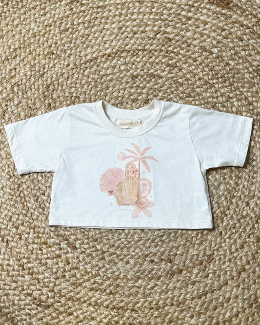 Daydream Cropped Tee - Girls