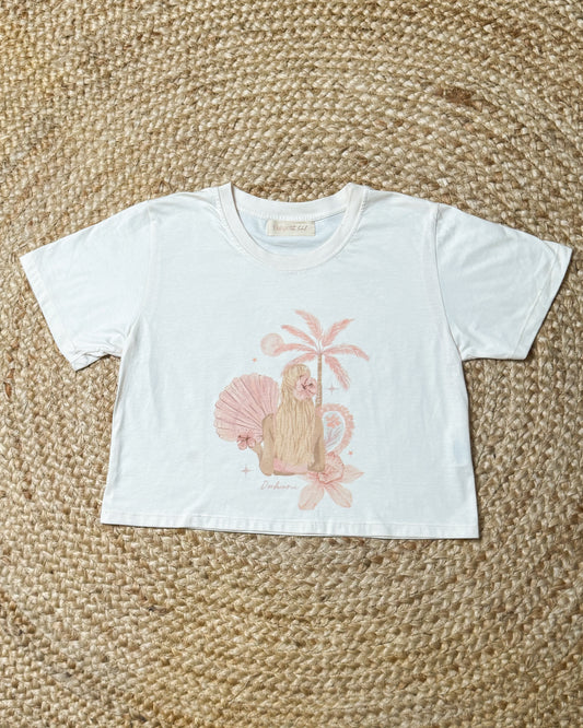 Daydream Cropped Tee - Ladies