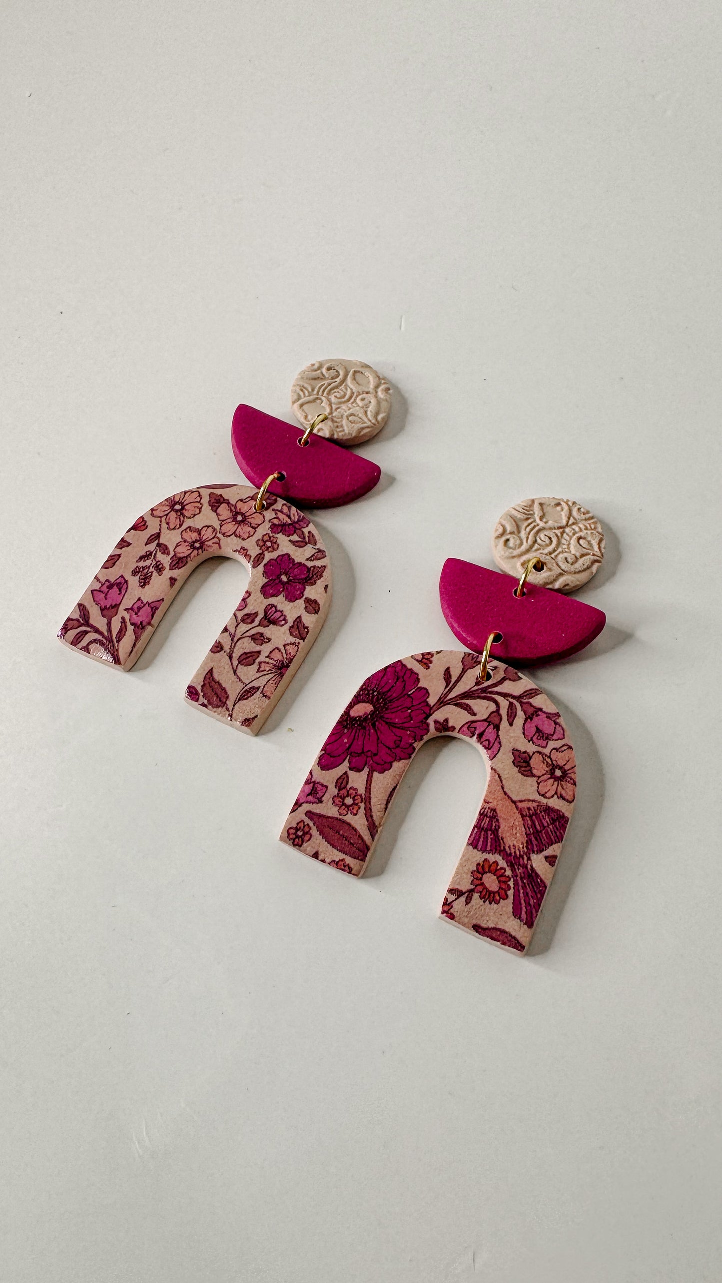 Pink Sands Statement Earrings